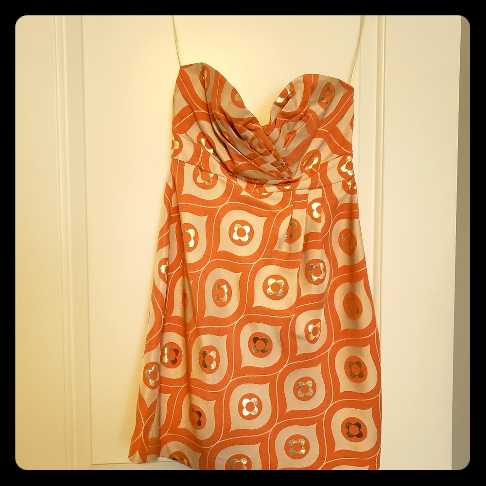 Tibi strapless dress